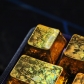 Frost Golden Metal Feature 61 Keys PBT Doubleshot Side Legends Keycaps Set Cherry Profile for Cherry MX Keyboard